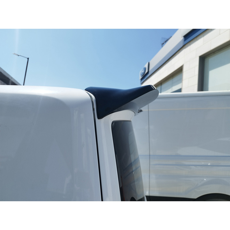 Motordrome Becquet de toit V.3 sur mesure pour Ford Transit Custom (V710) 2023- & Volkswagen Transporter T7 2024- (avec hayon arrière) (PU)