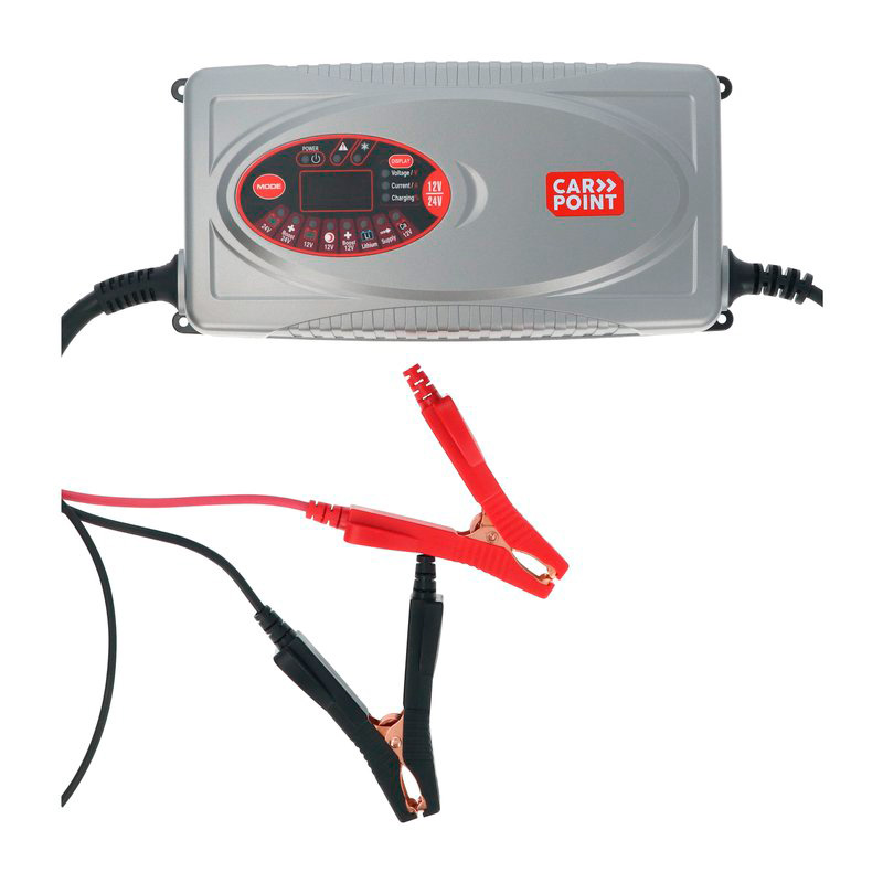 Chargeur de batterie Carpoint BX-5M 12V/24V 25 Ampères Lithium