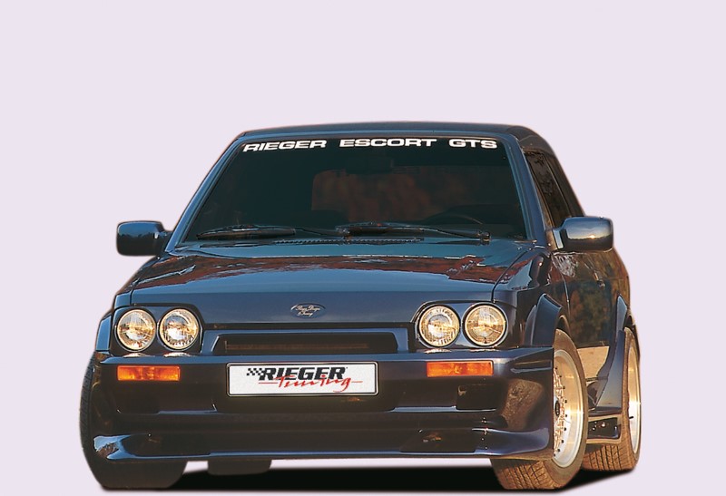 Voorschermen Ford Escort 3 Bredereversie l Polyester Rieger