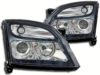 Phares Opel Vectra C 02-03 Angel Eyes noire