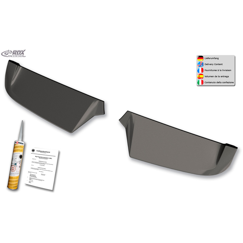 Becquet de toit sur mesure pour Mercedes Vito V639 & Viano W639 2003-2014 (avec 2 portes arrières) (PUR-IHS)