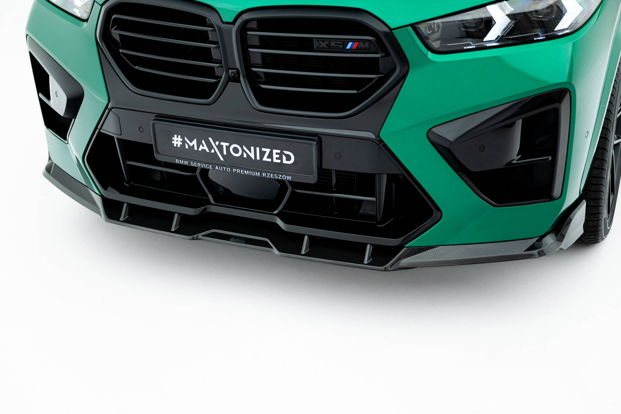 Carbon Fiber Voorspoiler passend voor BMW X5 M F95 Facelift Maxton