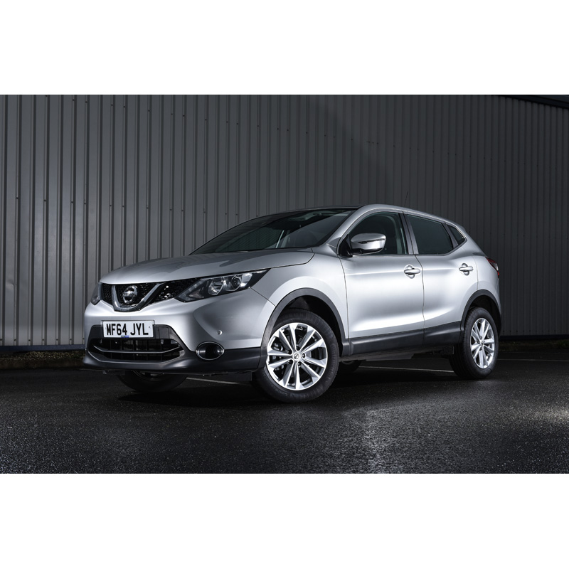 Set de Car Shades sur mesure pour Nissan Qashqai 5 portes 2014-2017 (6-pièces)