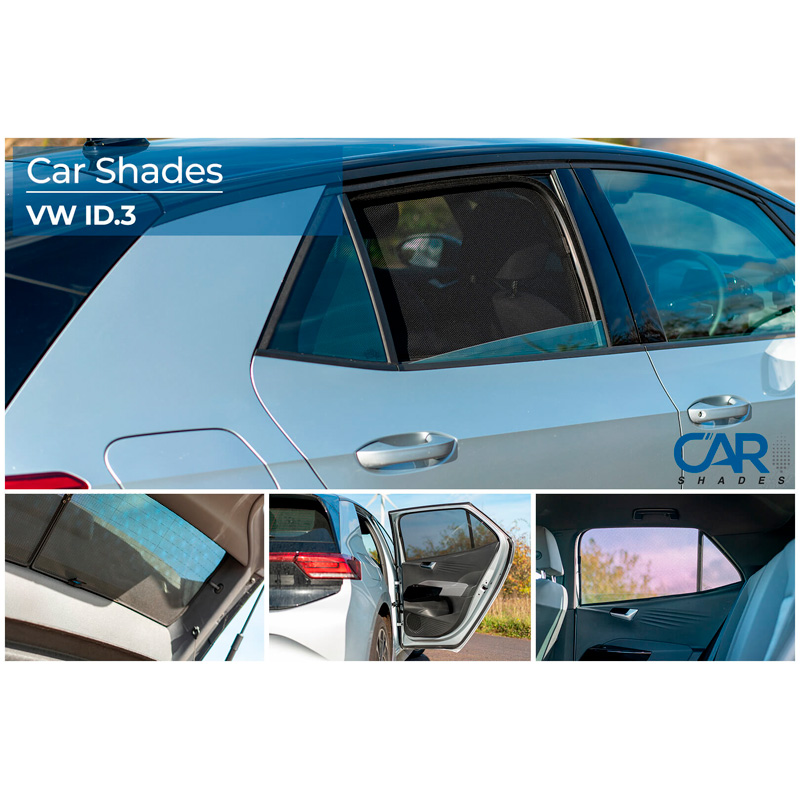 Set de Car Shades sur mesure pour Volkswagen ID.3 2020- & Cupra Born 2021- (4-pièces)