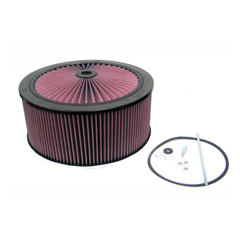 K&N Filtre à Air X-Stream - 186mm raccord, 305mm diamètre intérieur, 191mm hauteur (66-3100)