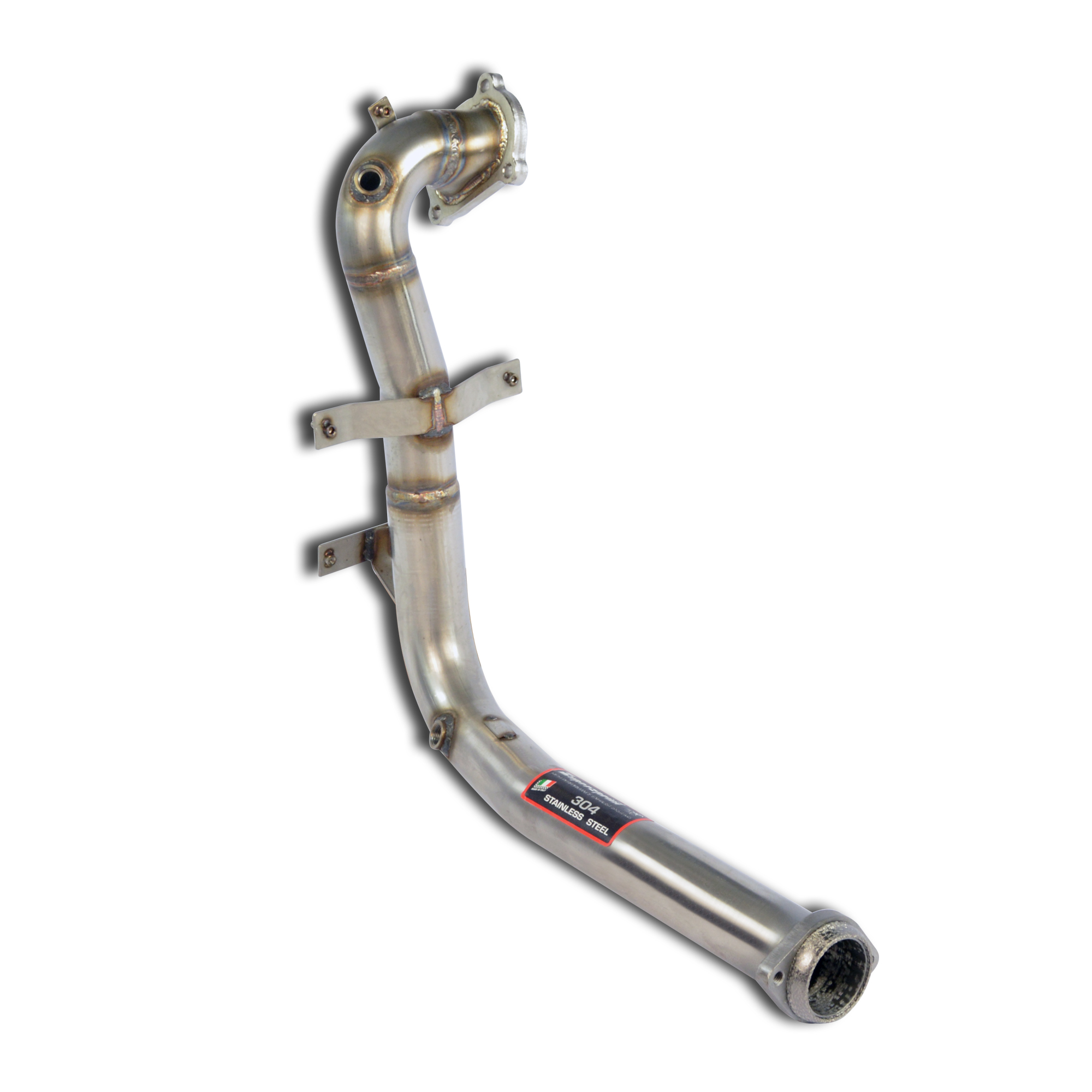Turbo downpipe kit (Replaces catalytic converter) for Performance sport exhaust for 500 ABARTH 1.4T