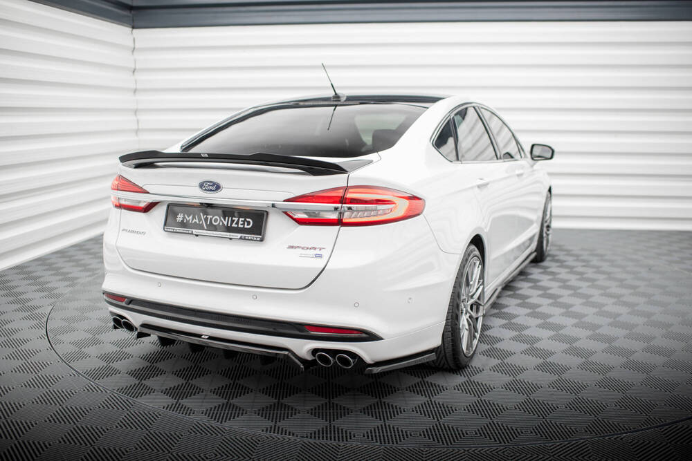 Spoiler Ford Mondeo Sport Facelift Maxton Glans Zwart