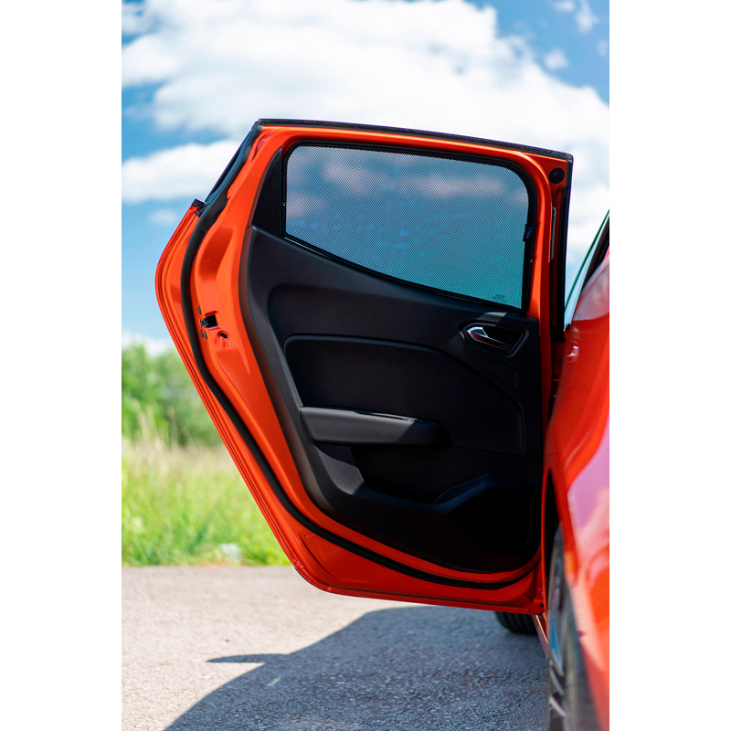Set de Car Shades (portes arrières) sur mesure pour Renault Clio 5 portes 2019- (2-pièces)