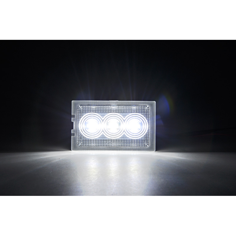 Eclairage des Plaques d'Immatriculation LED sur mesure pour Land Rover Discovery 3+4/Freelander 2 & Range Rover Sport