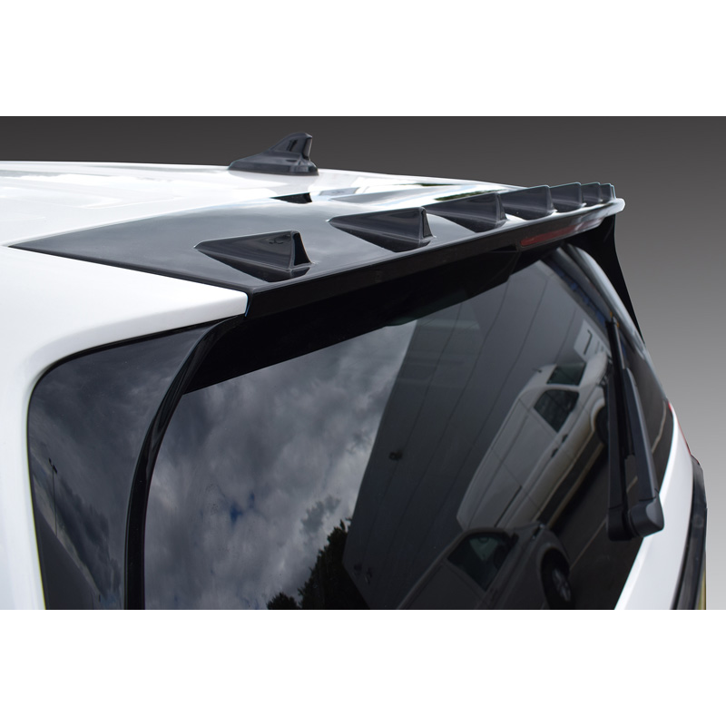 RGM Becquet de toit sur mesure pour Volkswagen ID.Buzz 2022- (Bus/Cargo) (modèles avec hayon arrière) - Noir (ABS)