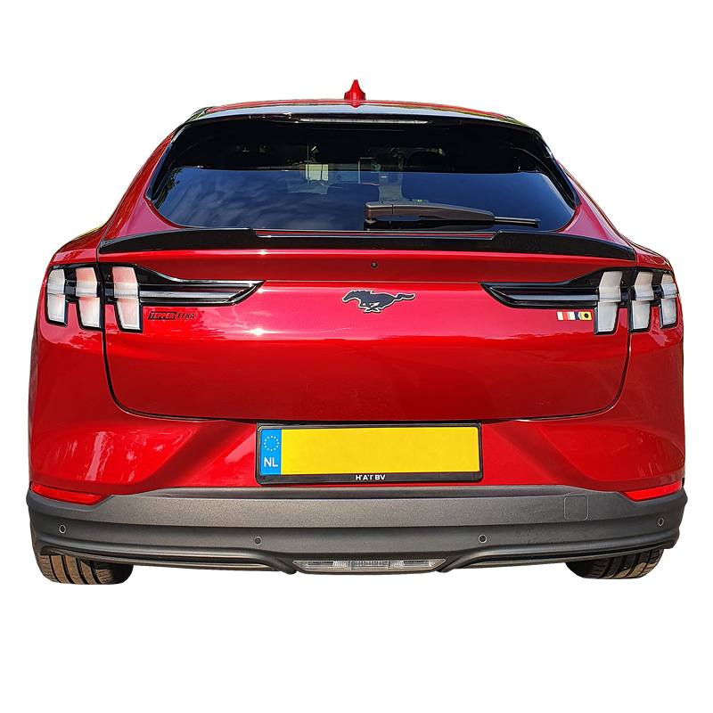 Spoiler arrière sur mesure pour Ford Mustang Mach-E 2020- 'M4' (ABS Noir luisant)