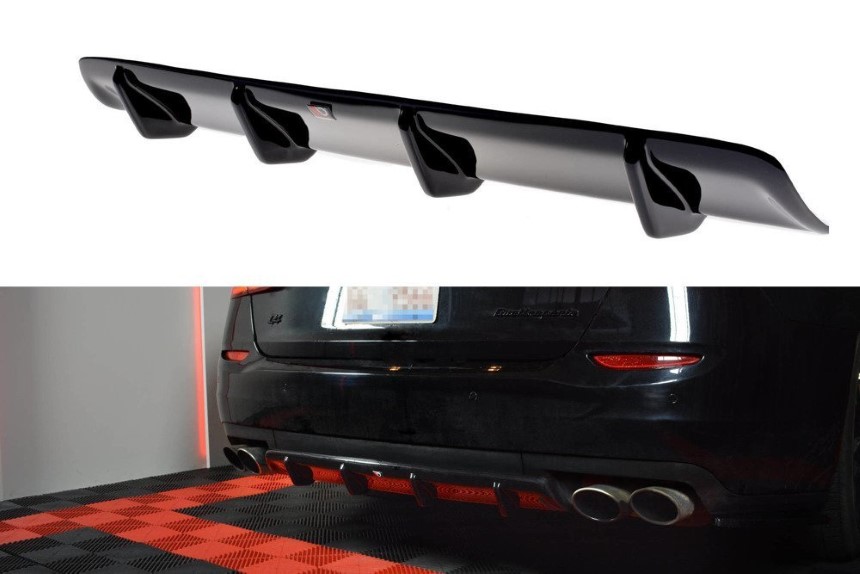 Diffuser Maserati Quattroporte Maxton Design Glans zwart