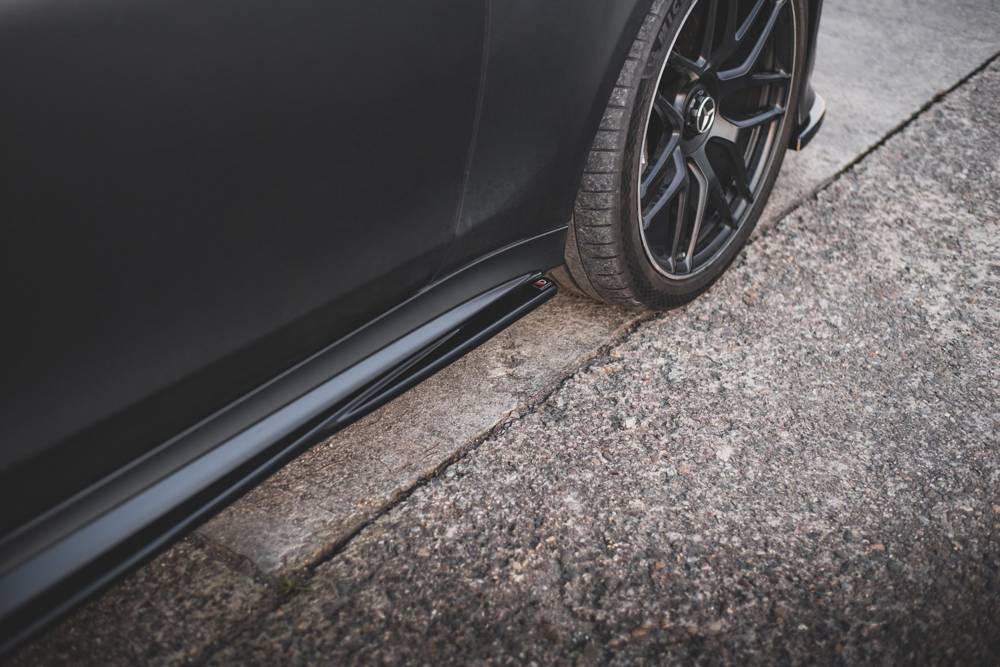 Zijskirts Mercedes-AMG GT 53 4 Deurs Coupe Glans Zwart