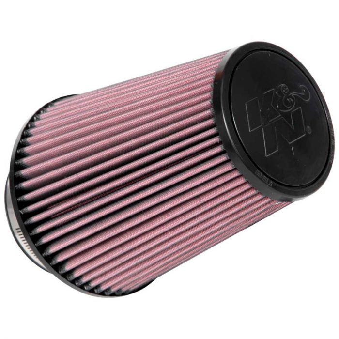 K&N Filtre à Air Universel Conique 102mm raccordement, 165mm de base, 114mm en haut, 203mm hauteur (RU-1027)