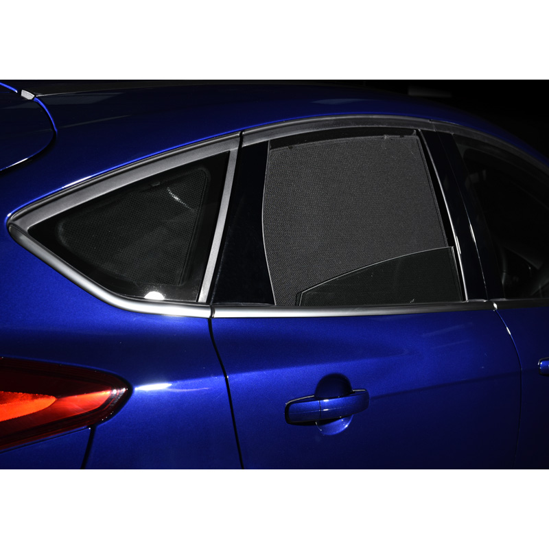 Set de Car Shades sur mesure pour Ford Focus 5 portes 2011-2018 (6-pièces)