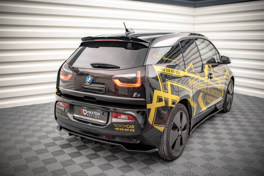 Spoiler BMW i3 MK1 FL Maxton Glans Zwart