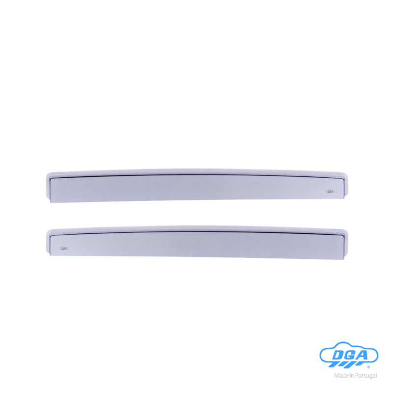 DGA Déflecteurs d'Air (Arrière) sur mesure pour Mitsubishi L200 (Triton) Double Cab 2006-2015 (2-pièces)