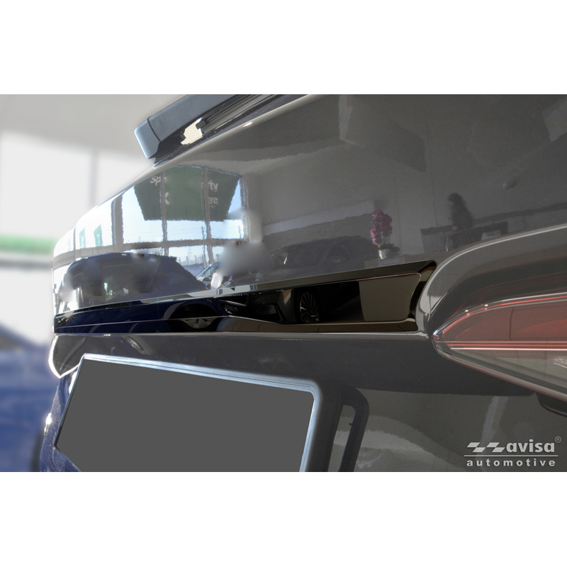Avisa Moulure de hayon en Inox Noir Chrome sur mesure pour Skoda Elroq 2025-