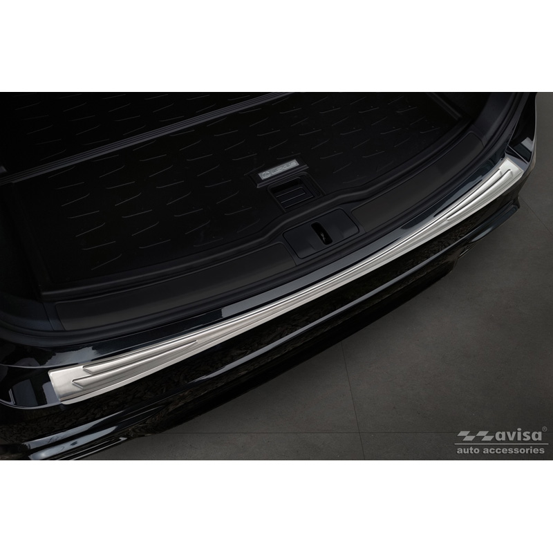 Protection de seuil arrière inox sur mesure pour Lexus RX V 2022-
