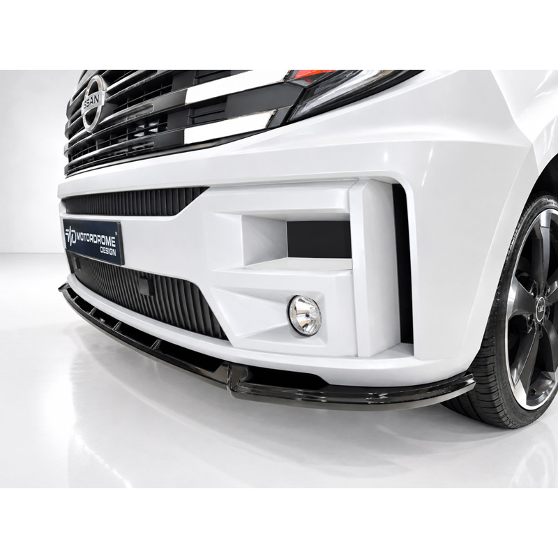Motordrome Spoiler Avant sur mesure pour Nissan Interstar & Renault Master IV 2024- (ABS)