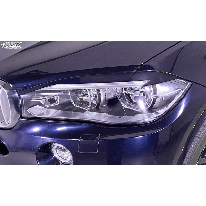 Spoilers de phares sur mesure pour BMW X5 F15 2013-2018 (ABS)