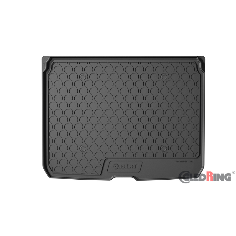 Coquille coffre-arrière Rubbasol (caoutchouc) sur mesure pour Audi Q2 (GA) 2016- (F3N) 2019- (Sol en haut variable)