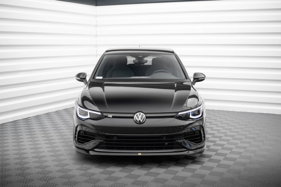 Motorkap Spoiler Volkswagen Golf 8 alle Maxton Glans Zwart