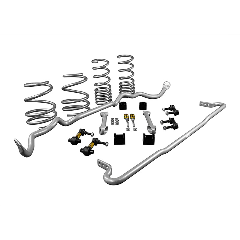 Whiteline Grip-Série 1 Kit de barre stabilisatrice et de ressort d'abaissement sur mesure pour Subaru WRX Sedan GJ Sti 2.5 4WD 2014-