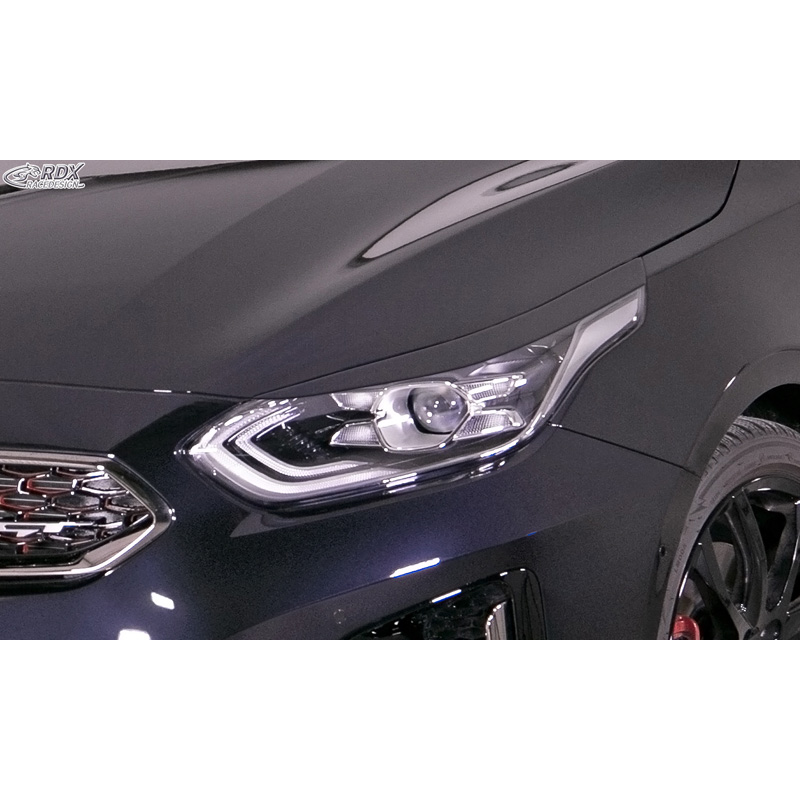 Spoilers de phares sur mesure pour Kia Ceed (CD) & ProCeed (CD) 2018- (ABS)