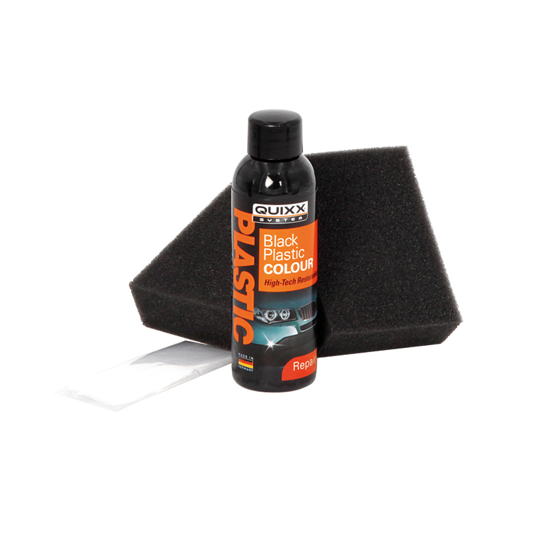 Quixx Black Plastic Colour / Peinture rénovatrice pour plastique Noir 75ml