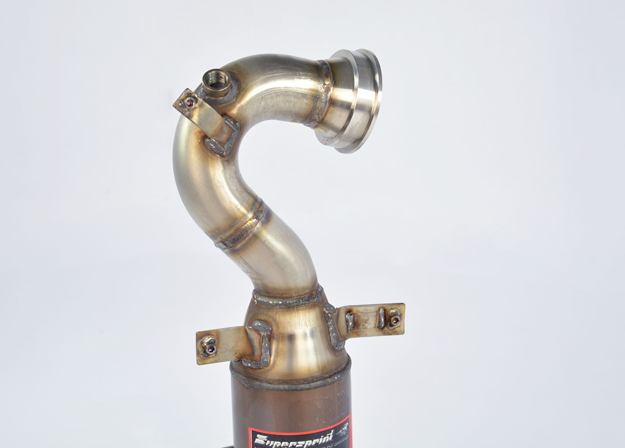 Turbo downpipe kit + Metallic catalytic converter 100CPSI