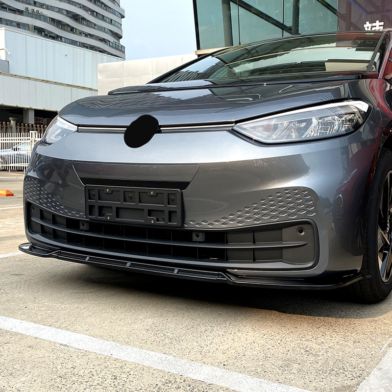 Spoiler avant sur mesure pour Volkswagen ID.3 2020- (ABS Noir luisant)