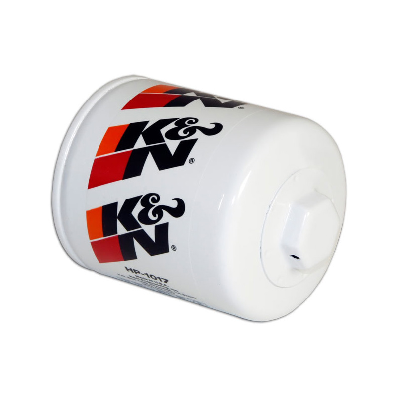 K&N Filtre à Huile - Bloc 76x95mm sur mesure pour Chrysler, Dodge, Jeep, Alfa Romeo, Buick, Chevrolet, GMC, Freightliner, Fiat, Isuzu, Holden (HP-1017)