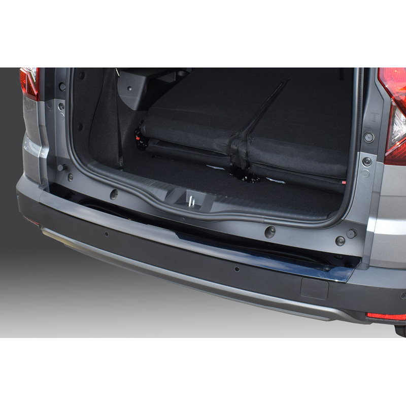 Protection de seuil arrière (ABS) sur mesure pour Dacia Jogger 2022- Noir