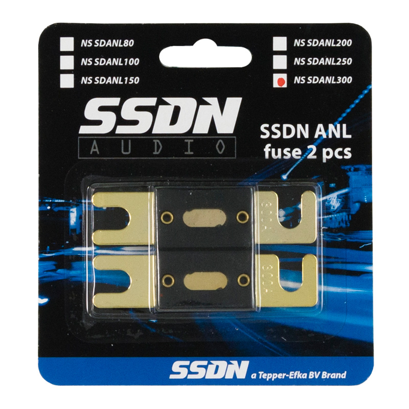 SSDN 300 Ampère ANL Fusible - 2 pièces - sous blister