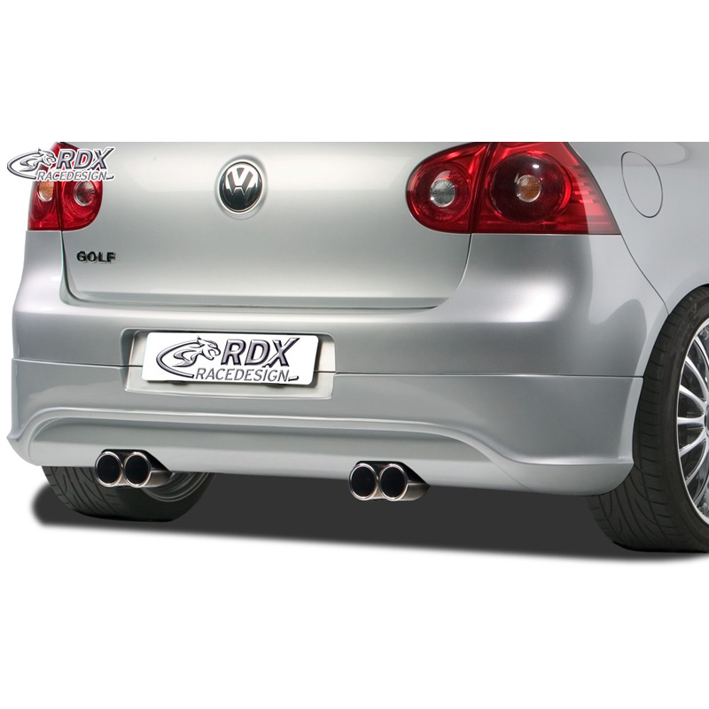 Jupe arrière sur mesure pour Volkswagen Golf V R32 Hatchback 3/5-portes 2003-2008 (échappement à gauche/droite) excl. Variant/Plus (ABS)