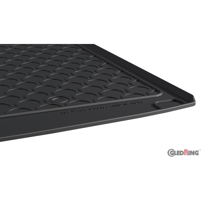 Coquille coffre-arrière Rubbasol (caoutchouc) sur mesure pour Dacia Duster II 2018-2024