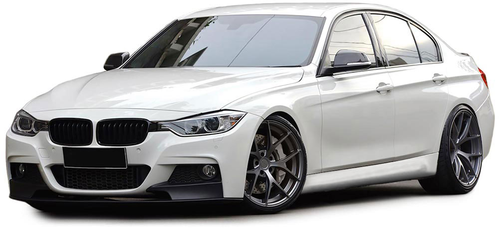 Grill Nieren BMW 3 Serie F30 Zwart mat