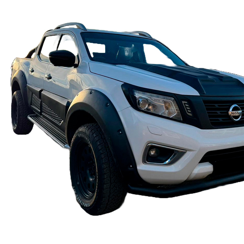 Jeu de baguettes de porte sur mesure pour Nissan Navara NP300 (D23) 2014-2021 (Jumbo) - Noir mat