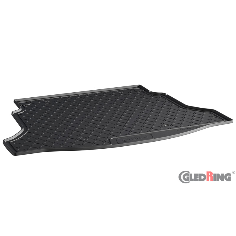 Coquille coffre-arrière Rubbasol (caoutchouc) sur mesure pour Honda Civic X HB 5-portes 2017-2022 (Sol en bas)