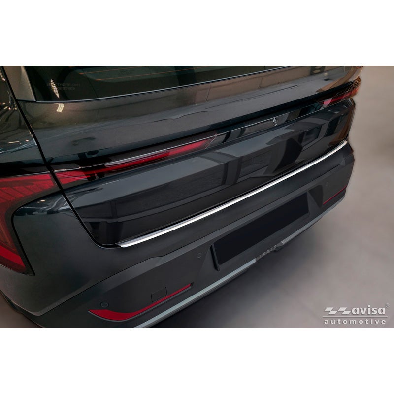 Avisa Protection de Seuil de Coffre Acier Inox sur mesure pour Kia K4 Hatchback 2026- - Argent
