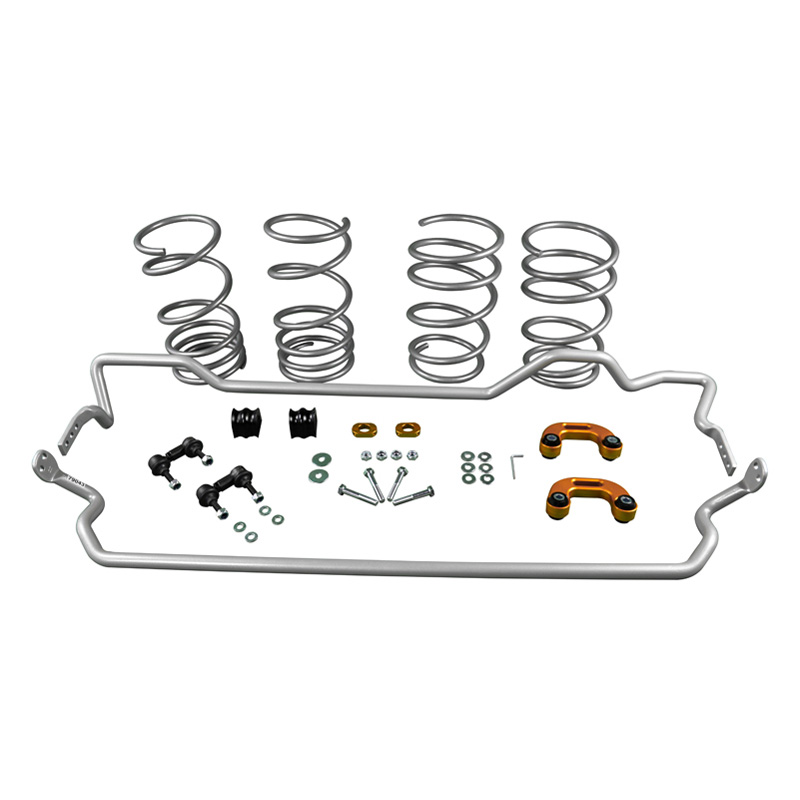 Whiteline Grip-Série 1 Kit de barre stabilisatrice et de ressort d'abaissement sur mesure pour Subaru Impreza Sedan GD/Hatchback 4WD 2002-2007