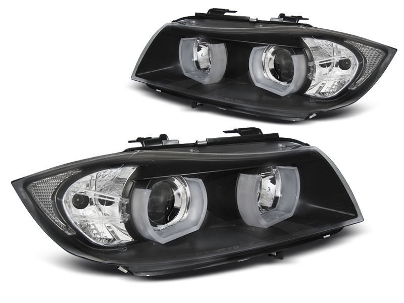 Phares BMW E90/E91 Angel Eyes Ice CCFL