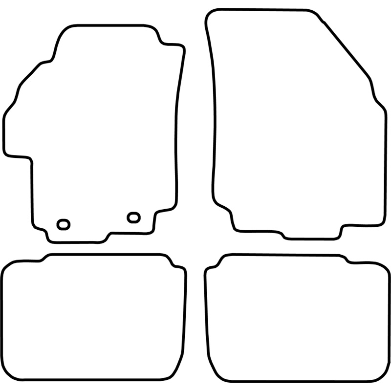 Set de tapis de sol sur mesure pour Suzuki Liana 2001-2004
