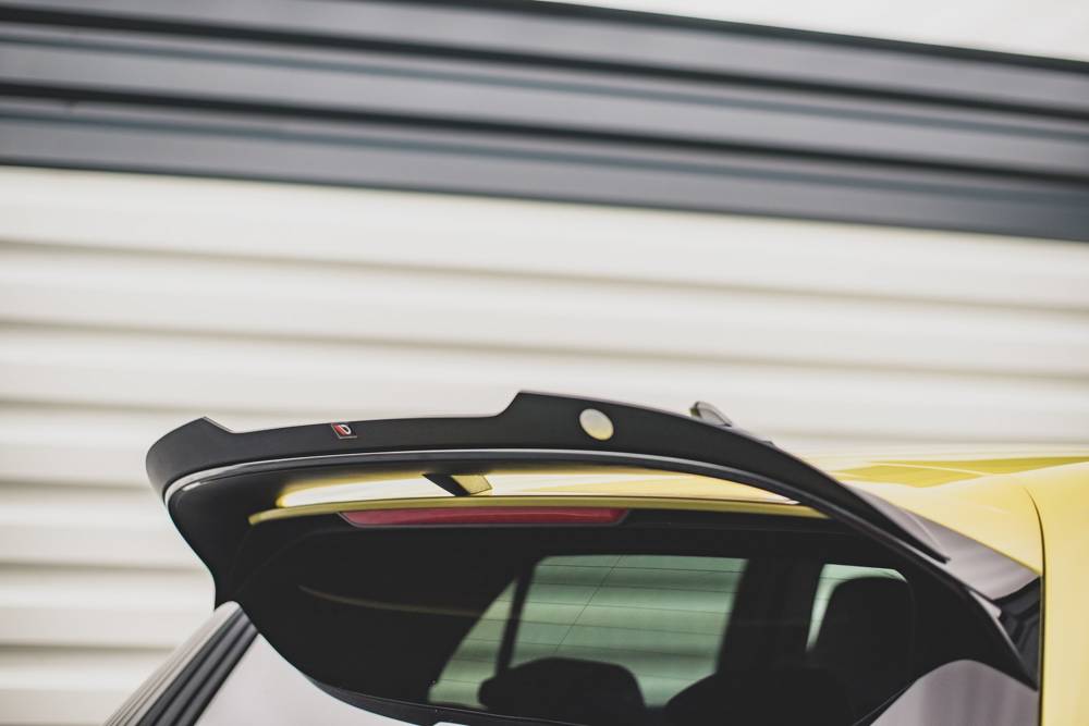 Spoiler V.1 Volkswagen Golf 8 R / GTI Clubsport Maxton Glans Zwart