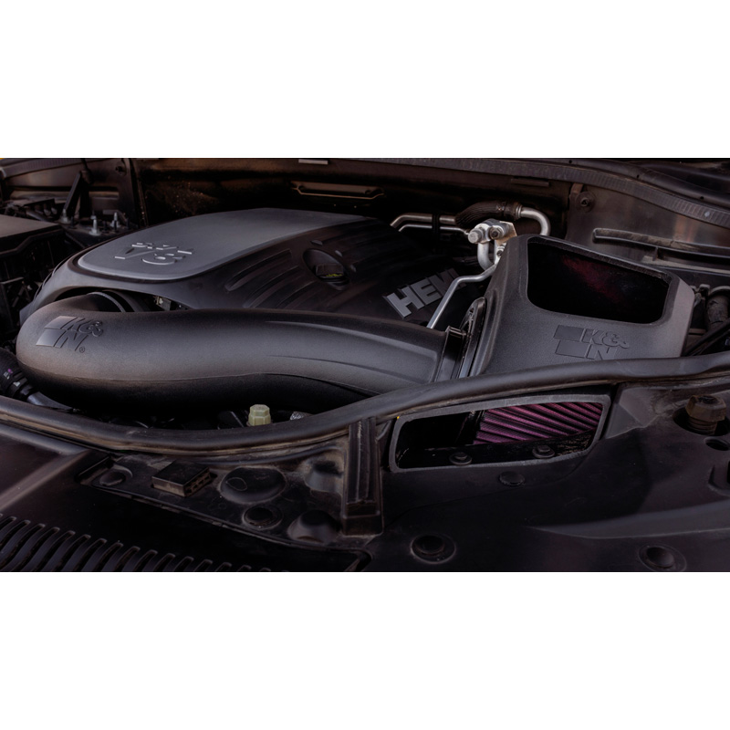 K&N NextGen d'admission d'air froid  sur mesure pour Jeep Grand Cherokee & Dodge Durango 5.7L V8 2011-2025 (50-1563)