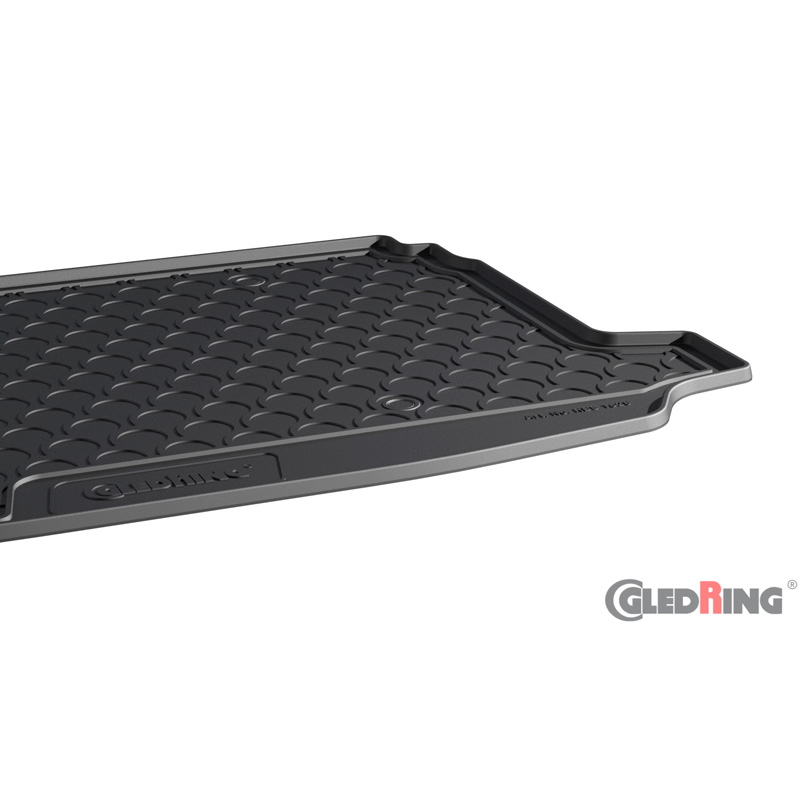 Coquille coffre-arrière Rubbasol (caoutchouc) sur mesure pour Fiat 600 Hybrid 2024- (Sol en haut variable)