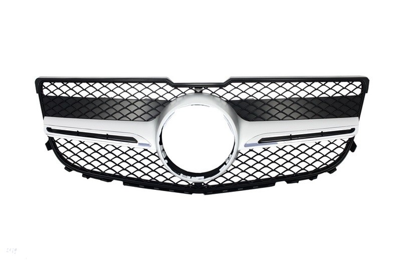 Grille Mercedes Benz GLK-Class X204 (2013-2015) Silver AMG Desig