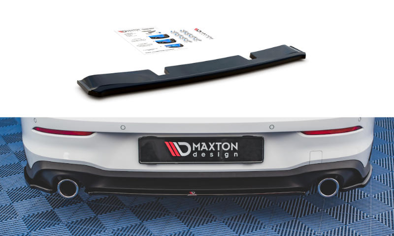 Diffuser Volkswagen Golf 8 GTI Glans Zwart