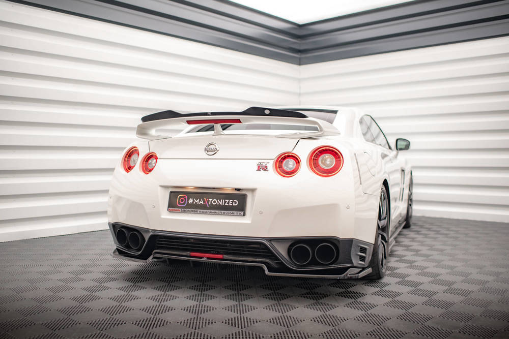 Spoiler Nissan GTR R35 11-16 Maxton Glans Zwart